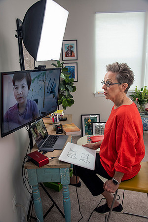 portraits at work
