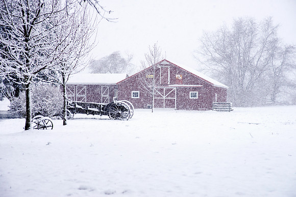 red barn snow wheels