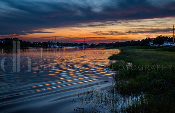 Lewews Canal 620 sunset_11x14