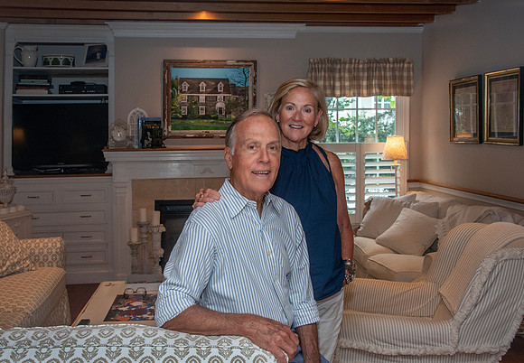 DH0_7884 Portrait with house painting family room