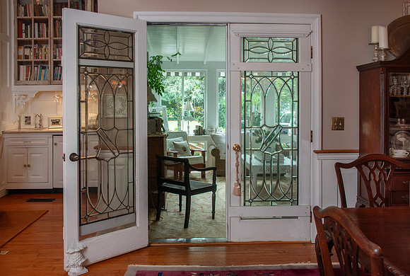 DH0_7946 recycled doors on sunroom